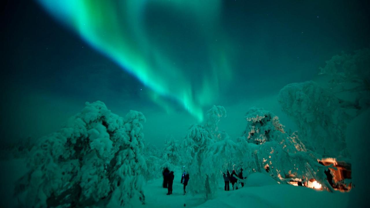 Tankavaara Gold Village Eksteriør billede